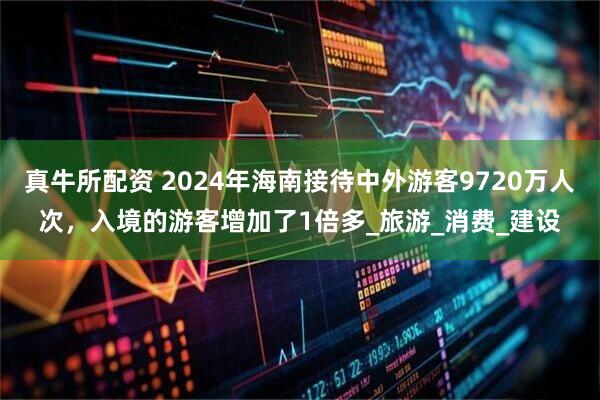 真牛所配资 2024年海南接待中外游客9720万人次,入境的游客增加了1倍多_旅游_消费_建设
